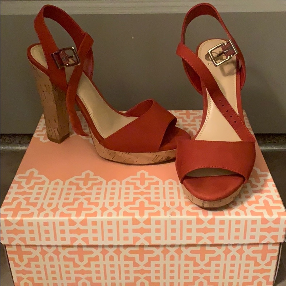 Never worn gianni bini heels!
